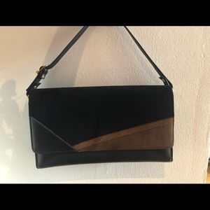 Vintage suede bag